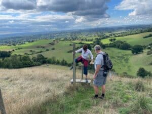 photo of English Cottage Vacation guests on a luxury walking vacation in Dorset