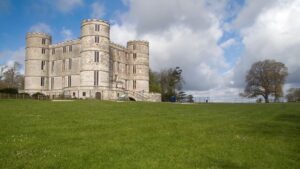 Photo of Lulworth Castle, one of many castles of Dorset