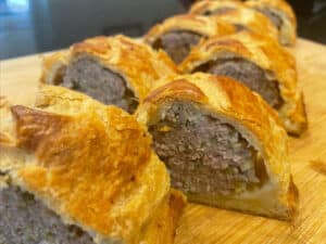 Laura's sausage rolls