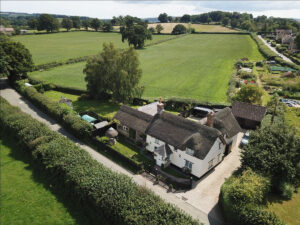 well cottage aerial2