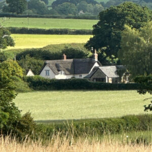 well cottage distant