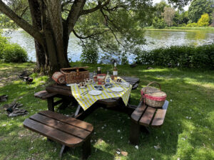 ecv picnic at Kingston Lacy