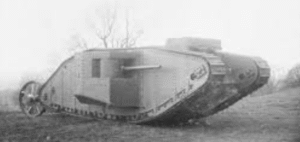 Archive photo of Mother the legendary prototype tank